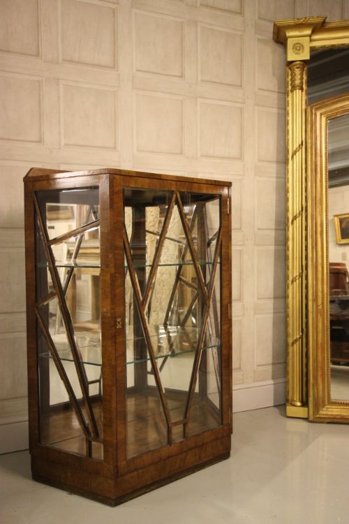 Superb Quality Antique Art Deco Display Cabinet