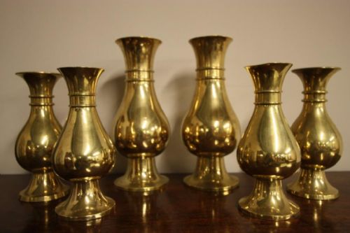 Collection of 19th Century Antique Bronze Vases.