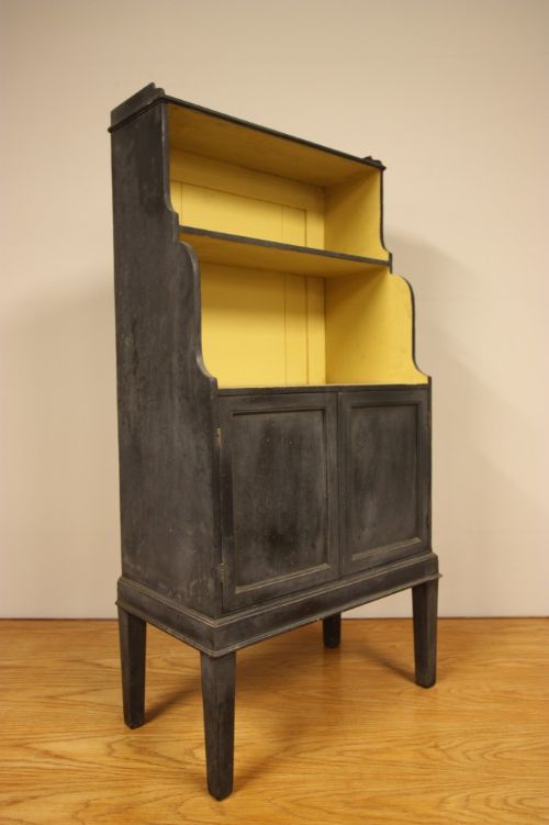 Regency Antique Waterfall Bookcase