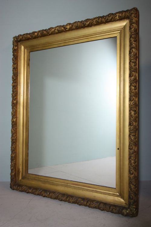 Georgian Antique Gilt Framed Mirror.
