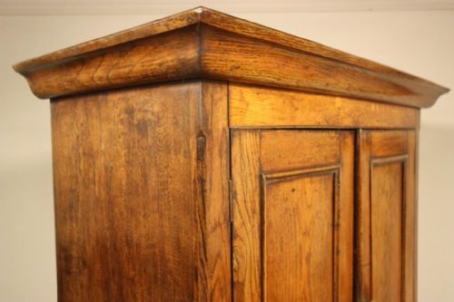 fig 2. Antique Oak Camarthenshire Food Cupboard.