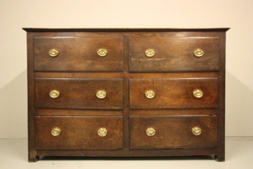 Georgian Antique Oak Mule Chest.