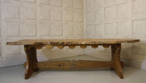 fig 1. 1930's English Oak Coffee Table