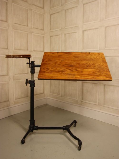 Edwardian Antique 'Foots Patent' Reading Table