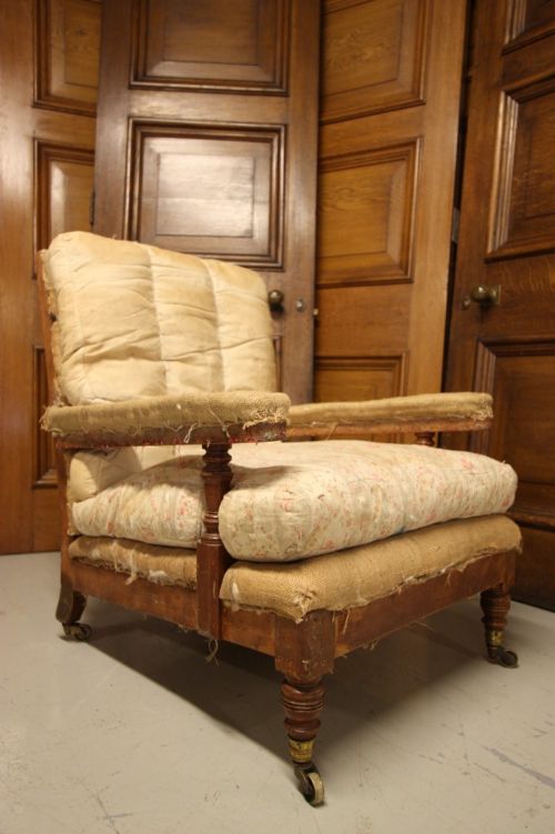Howard & Sons Antique Armchair.