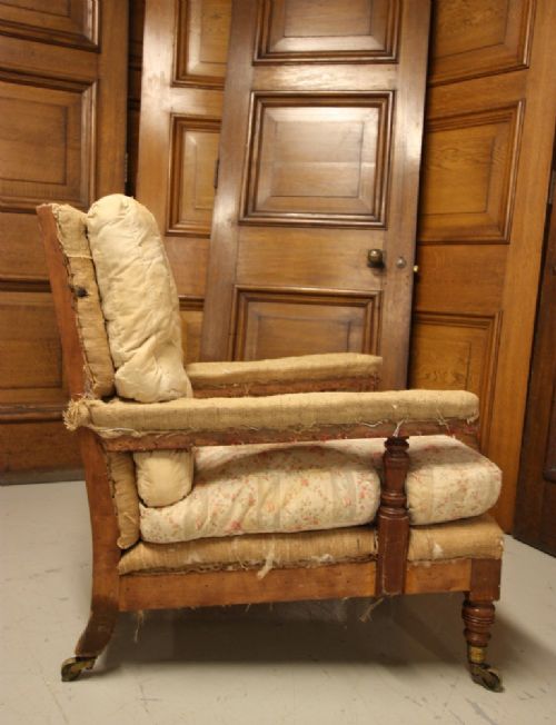 fig 2. Howard & Sons Antique Armchair.