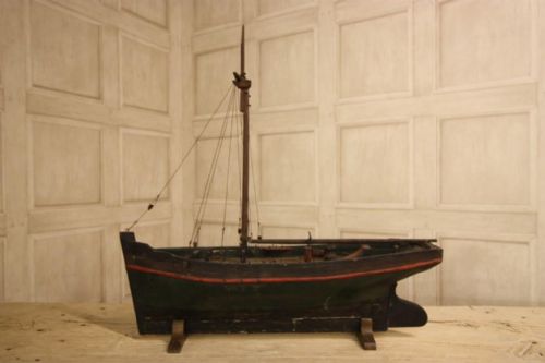 Primitive English Antique Boat Hull