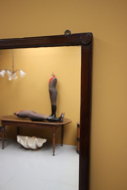fig 1. Antique Gentlemens Outfitters Mirror