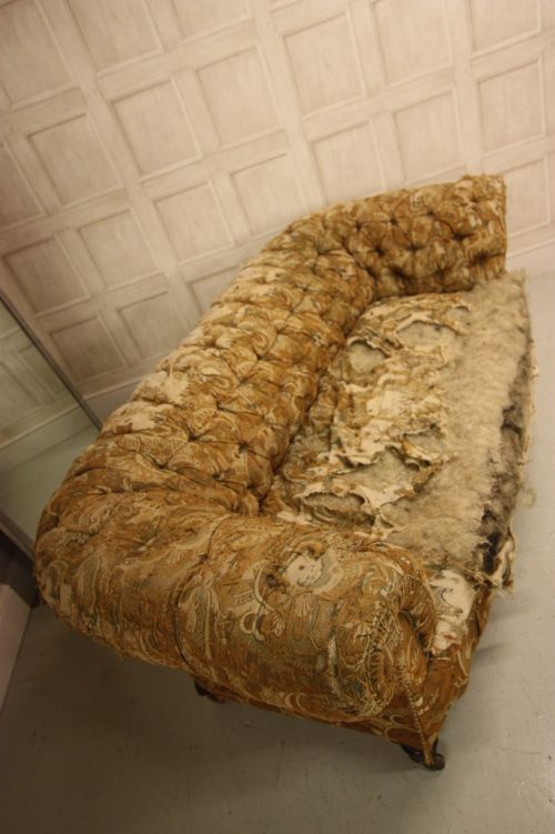 fig 2. English Antique Chesterfield Sofa