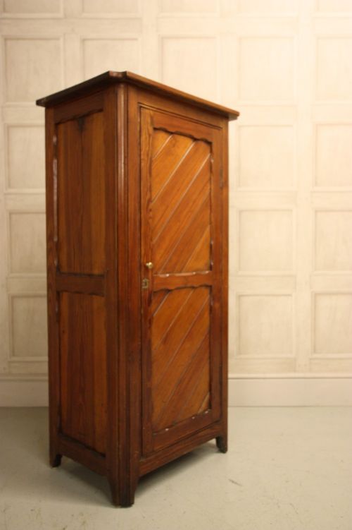 19th Century Antique Pine Cupboard.