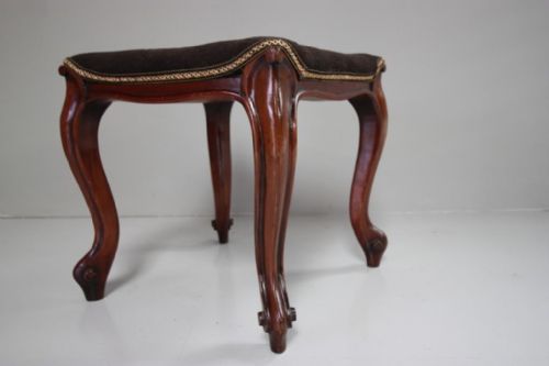 William the Fourth Antique Mahogany Foot Stool.