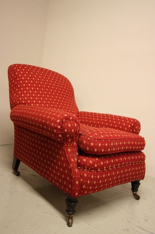 Hamptons of Pall Mall Deep Antique Armchair.