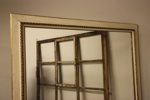 fig 1. Decorative Antique Gesso & Gilt Mirror