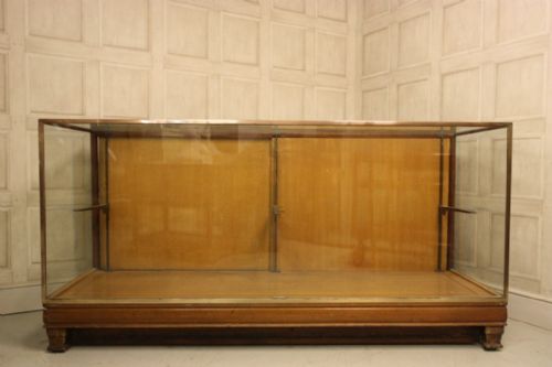 fig 1. 1920's English Shop Counter Display Cabinet