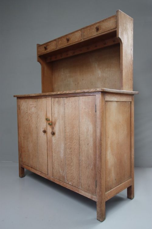 Antique Heals Letchworth Oak Dresser