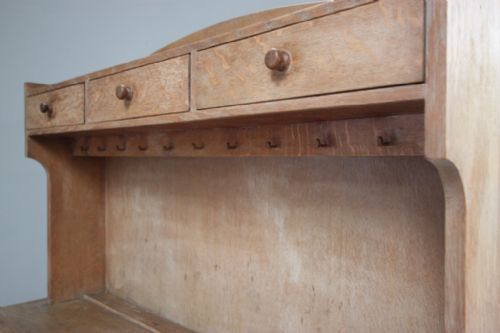 fig 2. Antique Heals Letchworth Oak Dresser
