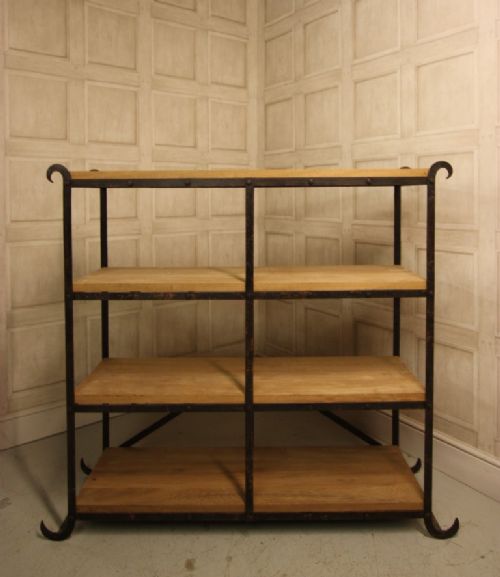 fig 1. 19thC English Wrought Iron Antique Deed Rack