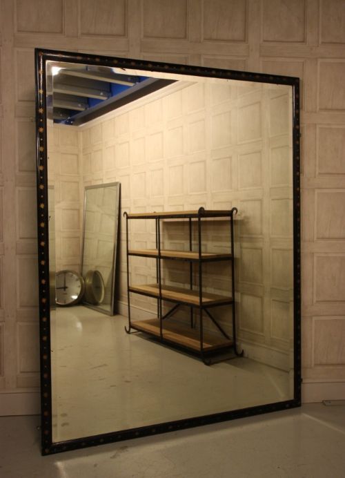 Very Large Gentlemans Outfitters Antique Mirror