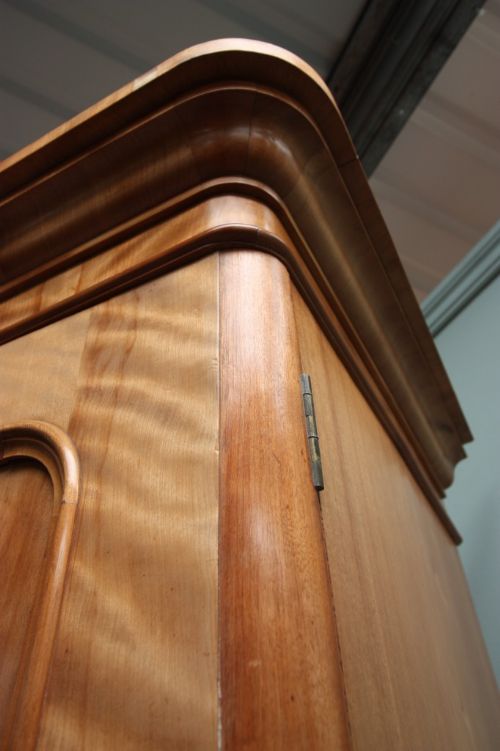 fig 2. Satin Birch Antique Linen Press by J.Maple