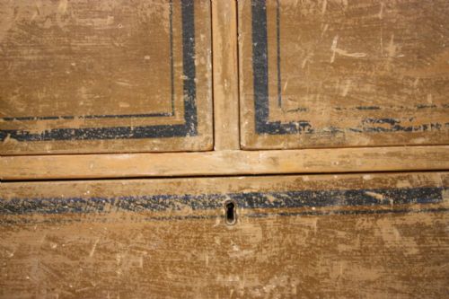 fig 2. Regency Antique Line Decorated Chest of Drawers