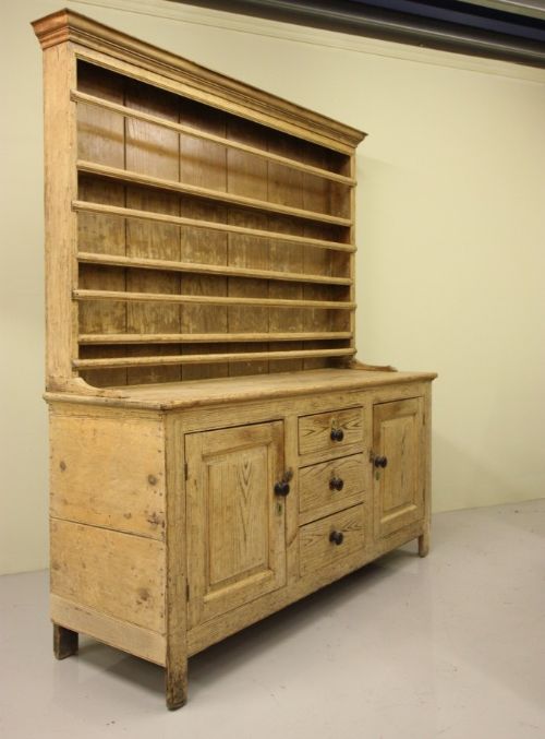 fig 1. Georgian Antique Pine Dresser from Lake District