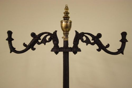 Regency Antique Cast Iron Hat & Coat Stand