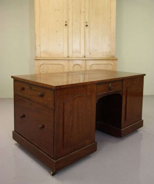 fig 1. Unusual Antique Mahogany Dressing Central Island