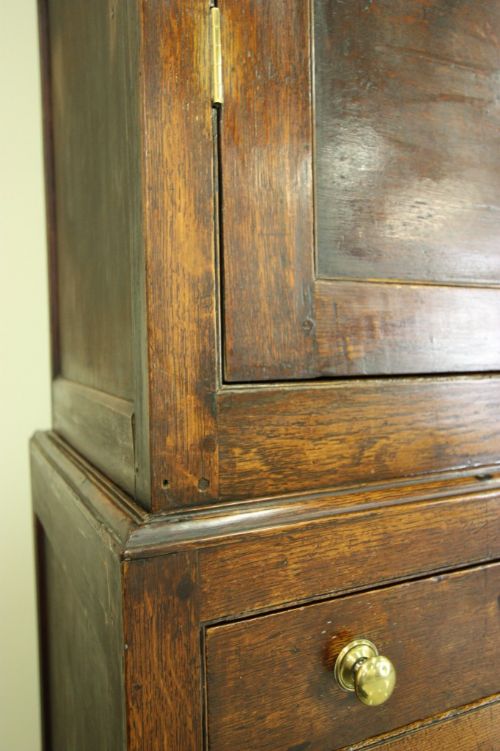 fig 3. Georgian Antique Oak Welsh Bread & Cheese Cupboard