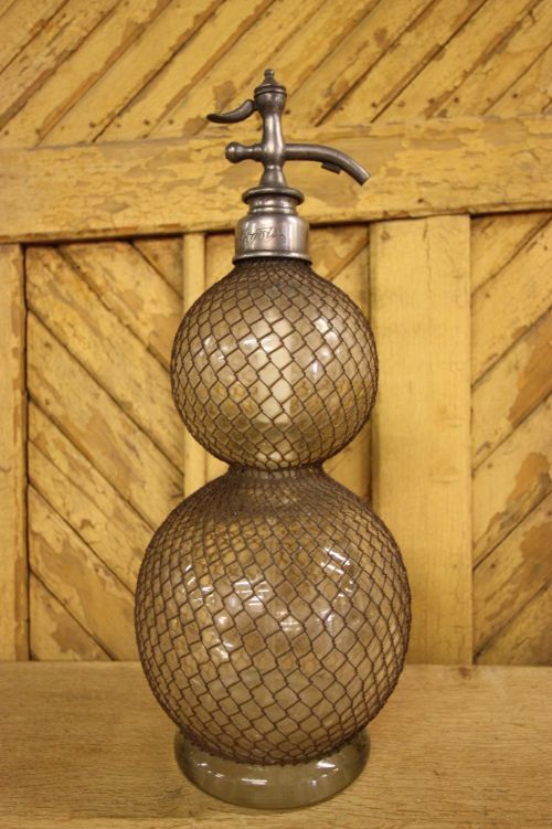 19th Century Antique Shapely Soda Syphon