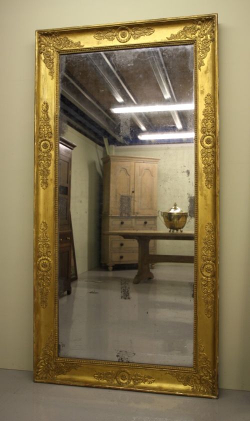 Grand Regency Antique Original Gilt Mirror