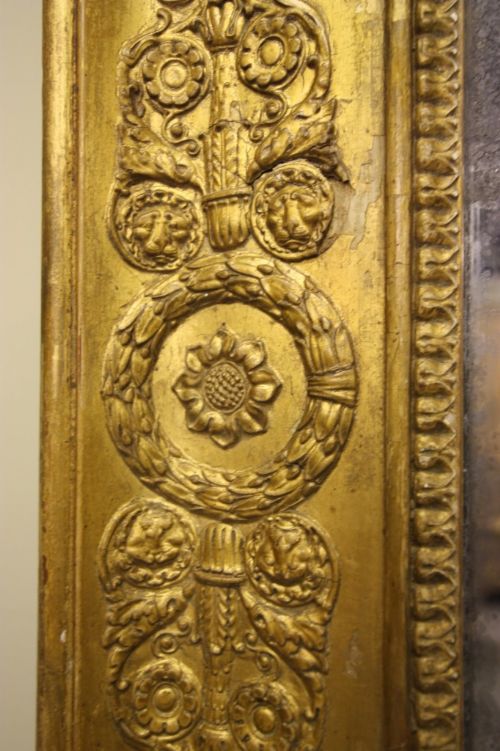 fig 1. Grand Regency Antique Original Gilt Mirror