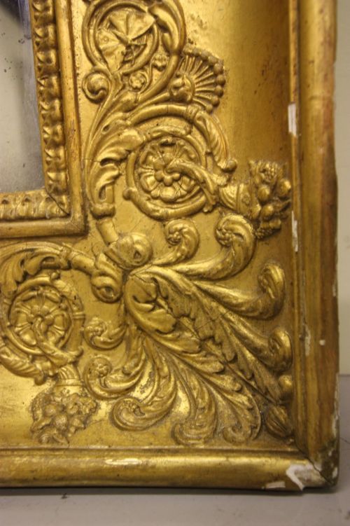fig 2. Grand Regency Antique Original Gilt Mirror
