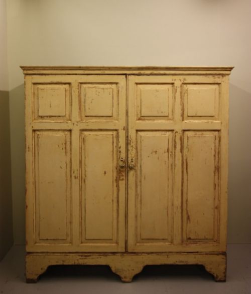 Georgian Original Painted Cupboard