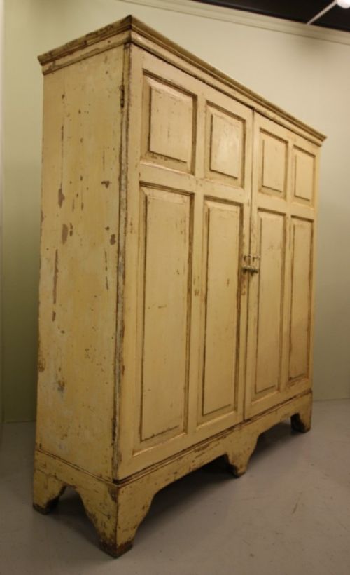 fig 1. Georgian Original Painted Cupboard