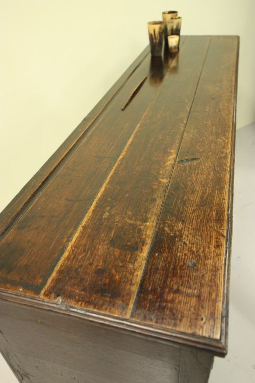 fig 2. 18th Century Antique Oak Potboard Dresser Base