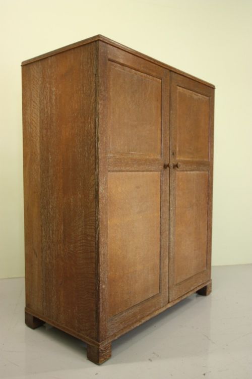 Heals Antique Oak Dressing Cupboard
