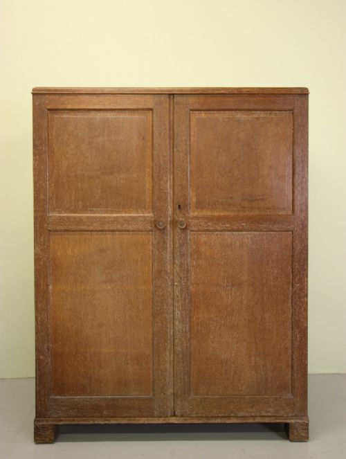 fig 1. Heals Antique Oak Dressing Cupboard