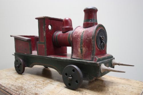 Edwardian English Antique Toy Train