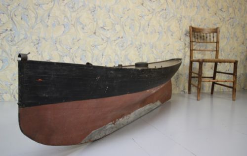 Massive 19th Century Antique Pond Yacht/hull