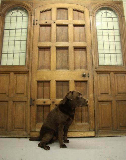 Fantastic Quality Antique Oak Entrance Doorway