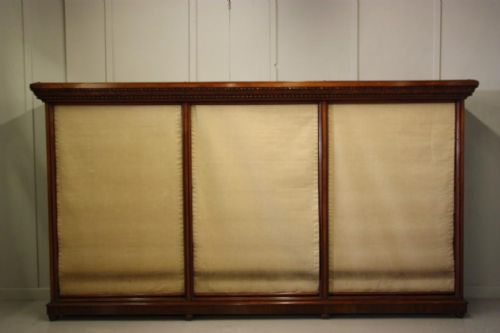 fig 3. Great English Antique Walnut Open Bookcase