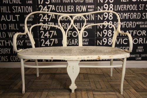 fig 1. Rare Design Thonet Antique Bentwood Settee