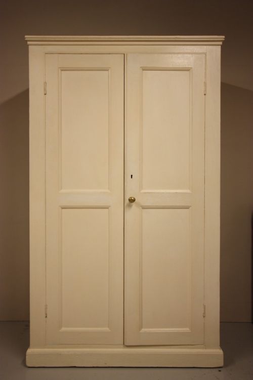 fig 1. 19th Century English Antique Pine Cupboard