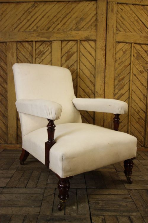 Gillow & Co Antique Open Armchair