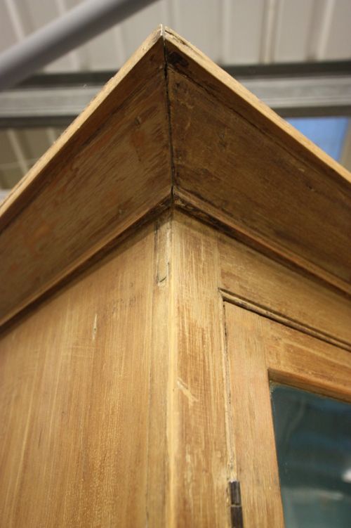 fig 2. Georgian Antique Four Door Cupboard.