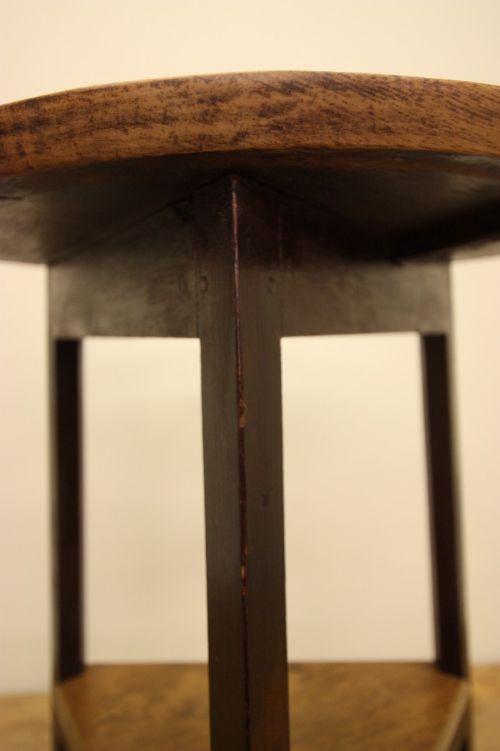 fig 1. 19th Century Welsh Antique Cricket Table