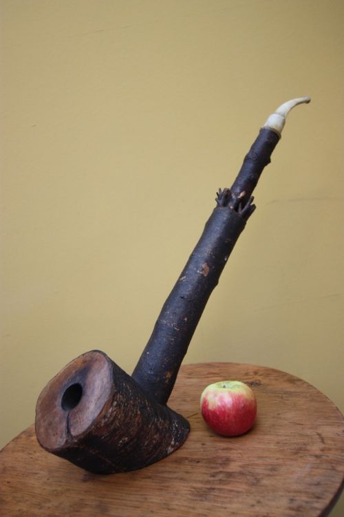 Massive Antique Pipe by Ropp Bussang