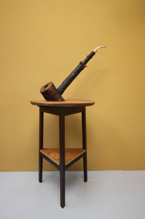 fig 1. Massive Antique Pipe by Ropp Bussang