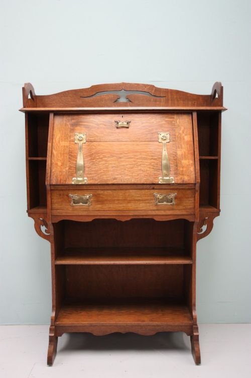 Liberty's Antique Oak Writing Bureau.