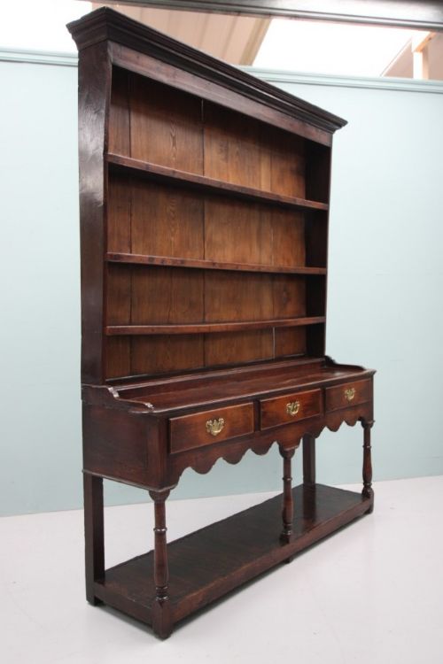 fig 1. 18th Century Antique Oak Llandovery Dresser